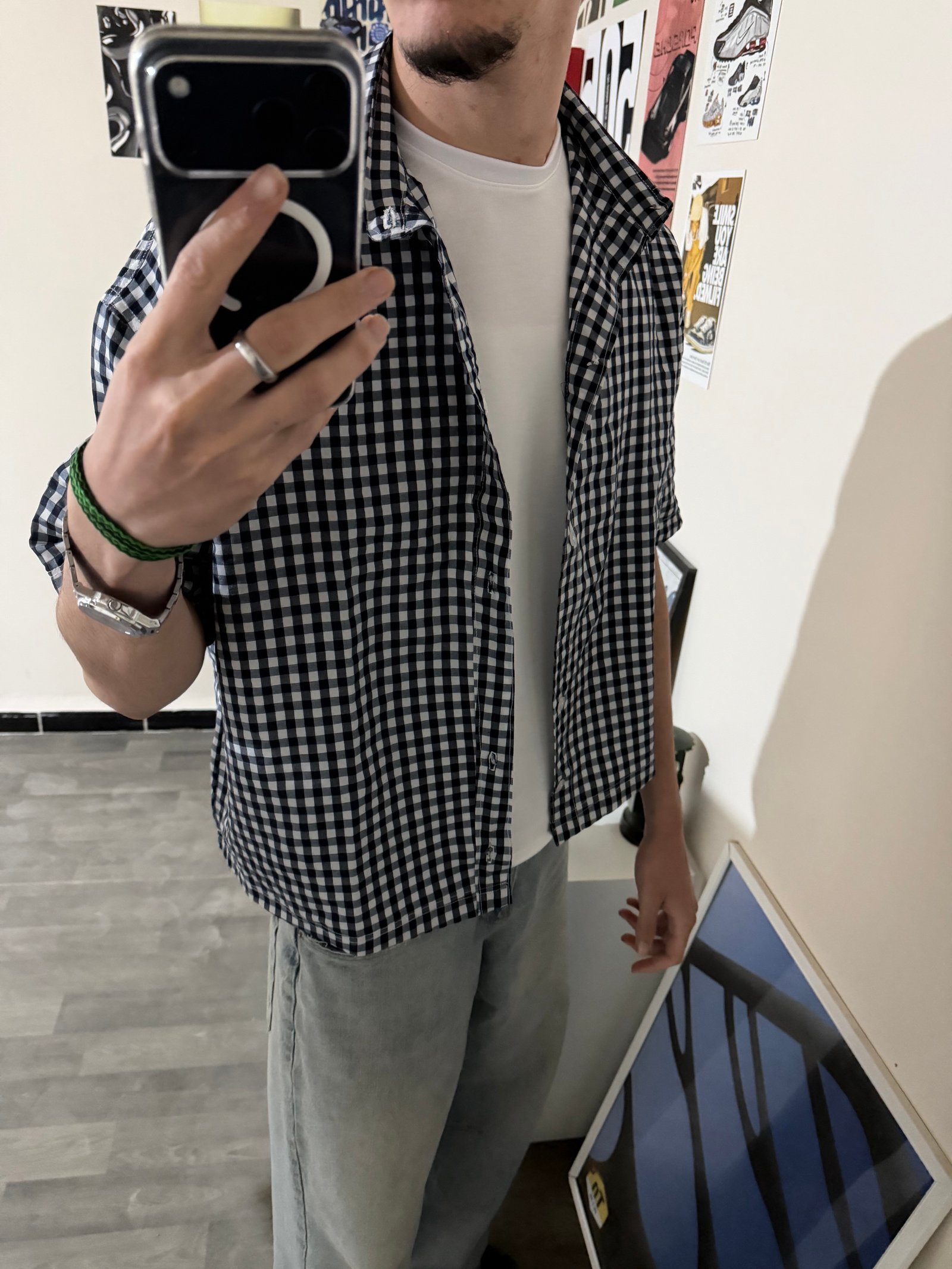 Vintasy cropped shirts